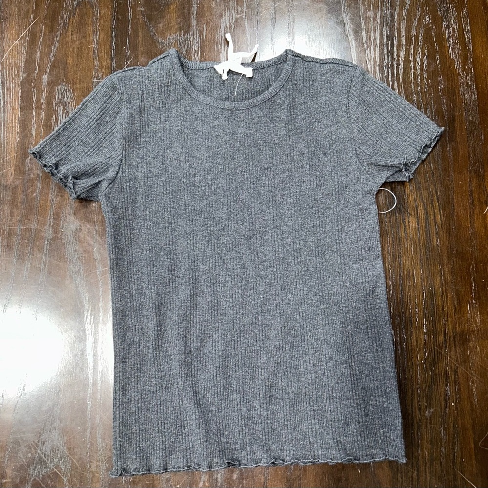 New, no tags Jessica Simpson cotton tee.  Grey